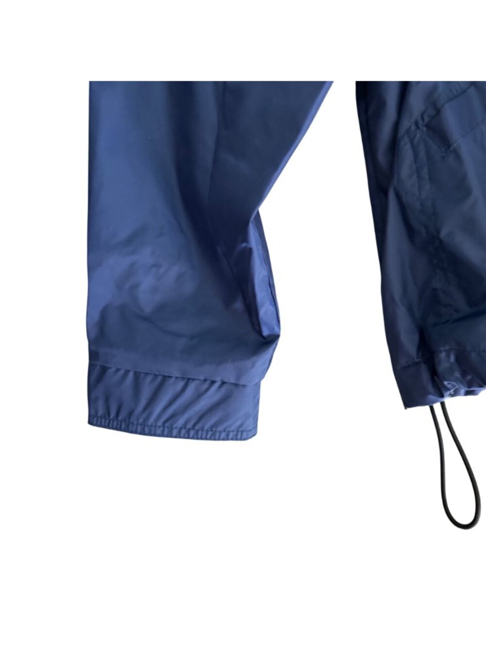 USS Dixie AD-14 Windbreaker Jacket L Navy 1940-1982 Blue Destroyer Tender Hood - Picture 4 of 9